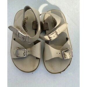 Footmates Tides Leather Sandals Toddler Girls Size 7 Straps buckle adjustable